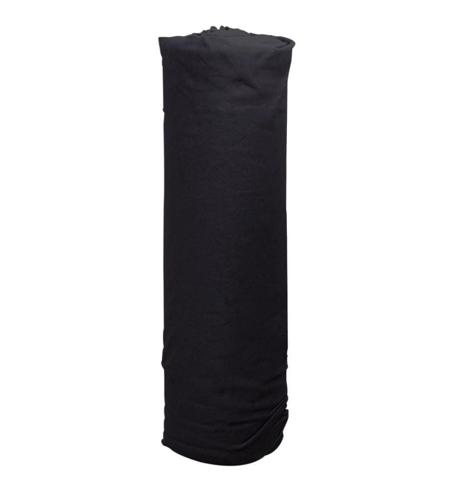 Geotextil-Vlies Schwarz 1x50 m Polyesterfaser