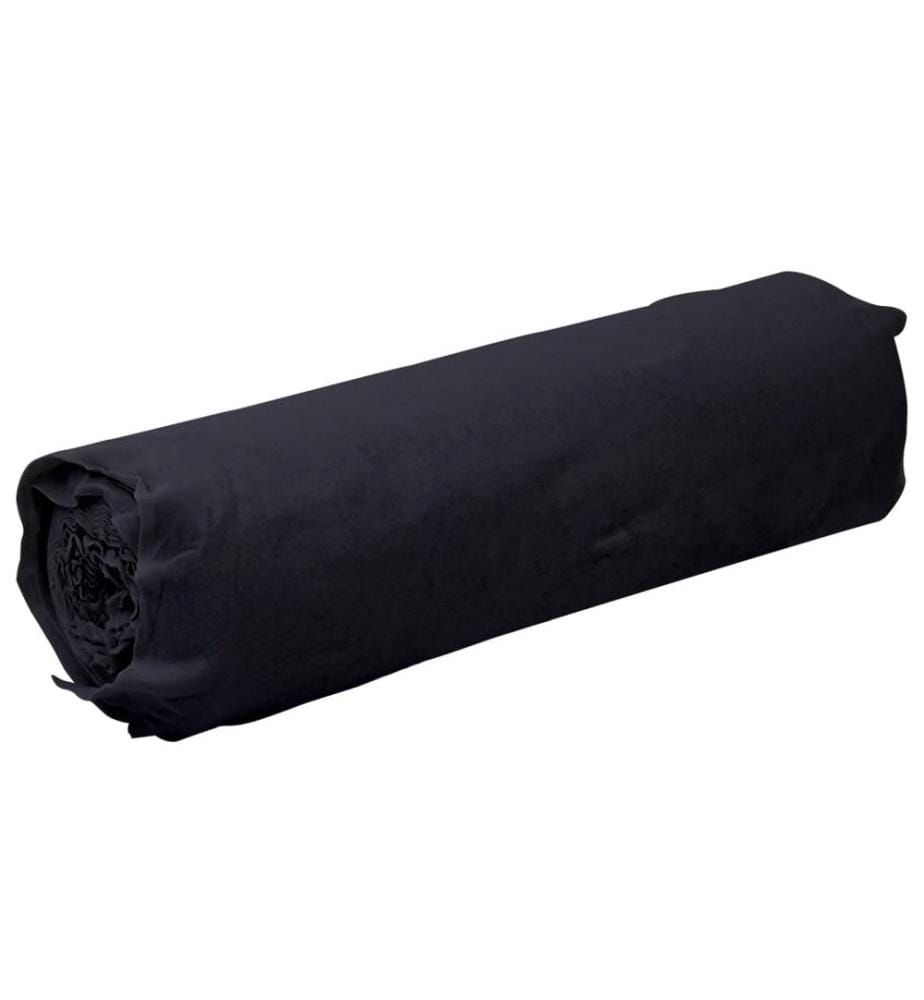 Geotextil-Vlies Schwarz 1x50 m Polyesterfaser