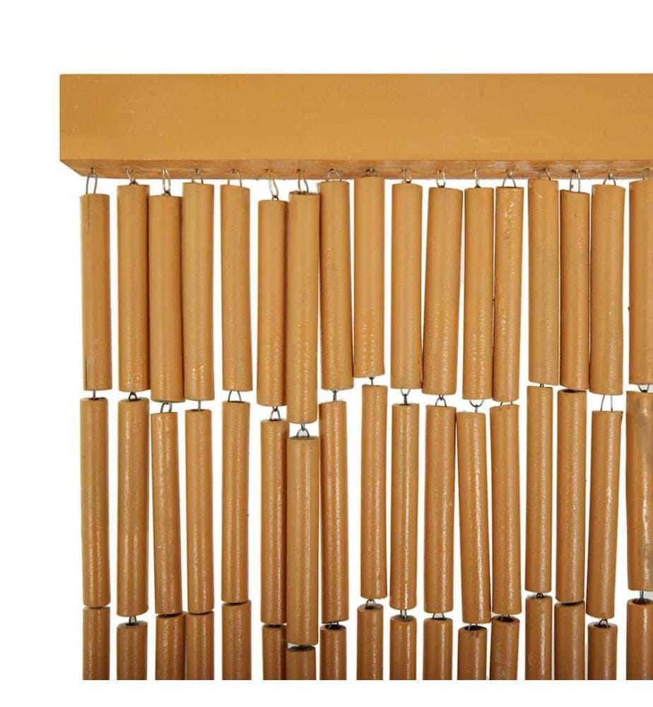 Rideau de porte contre insectes Bambou 90 x 200 cm