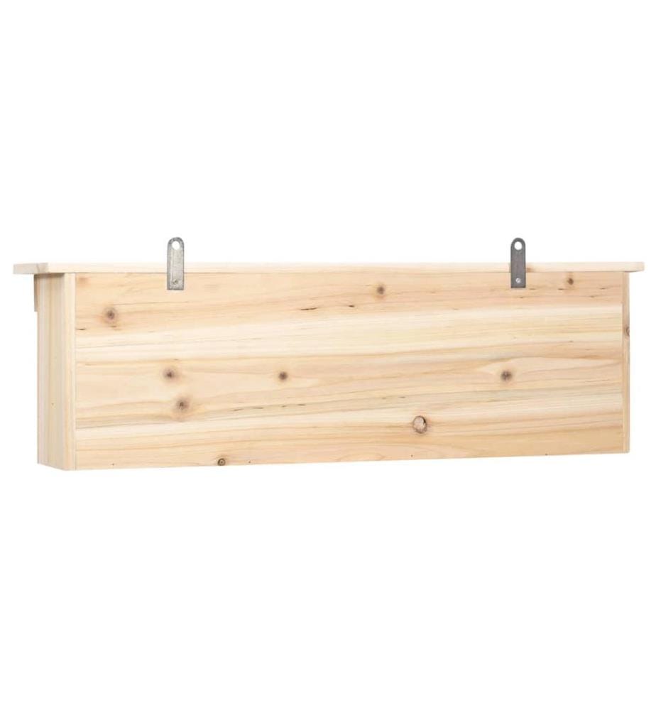 Maison pour moineau avec 5 chambres 68x15x21 cm Bois de sapin