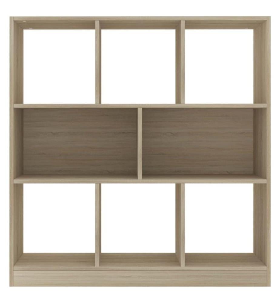 Bücherregal Sonoma-Eiche 97,5x29,5x100 cm Holzwerkstoff