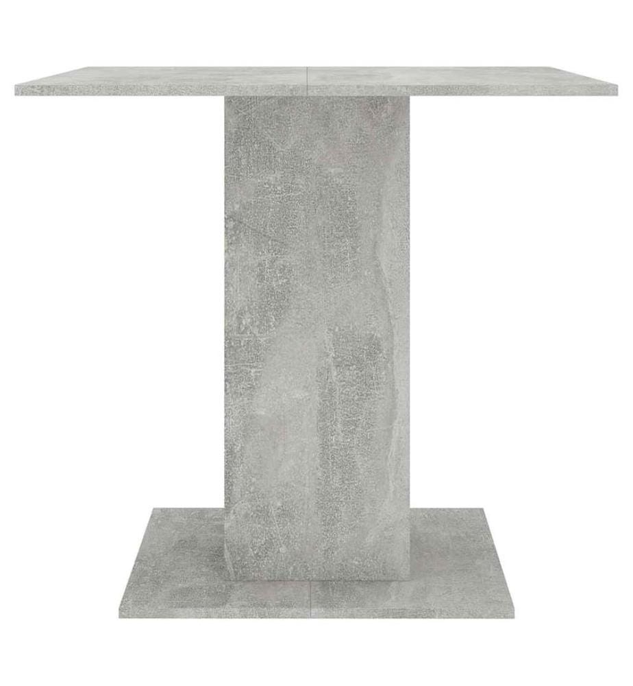 Esstisch Betongrau 80x80x75 cm Holzwerkstoff