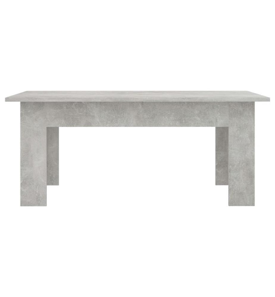 Couchtisch Betongrau 100x60x42 cm Holzwerkstoff