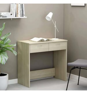 Bureau Chêne Sonoma 80x40x75 cm Aggloméré