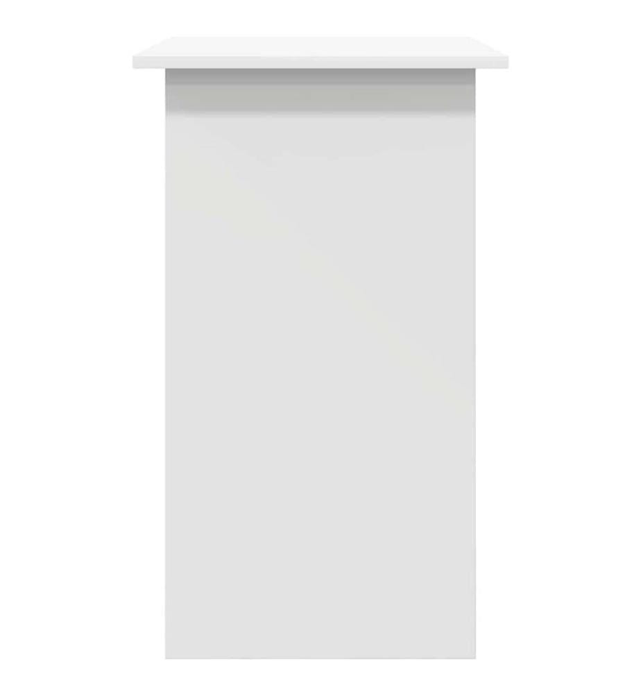 Bureau Blanc 80x45x74 cm Bois d'ingénierie