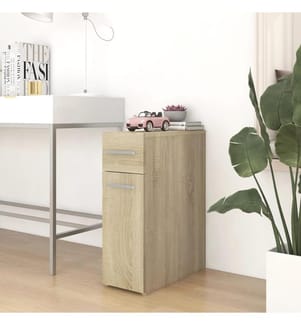 Apothekerschrank Sonoma-Eiche 20x45,5x60 cm Holzwerkstoff