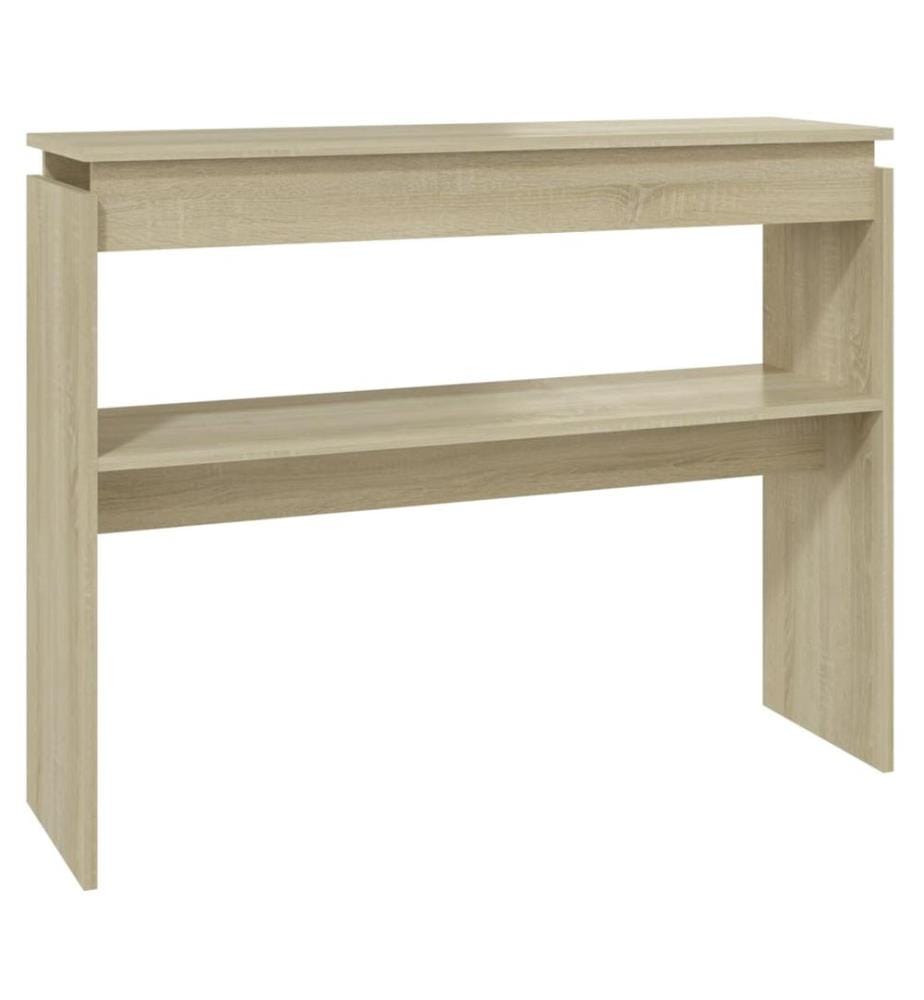 Konsolentisch Sonoma-Eiche 102x30x80 cm Holzwerkstoff