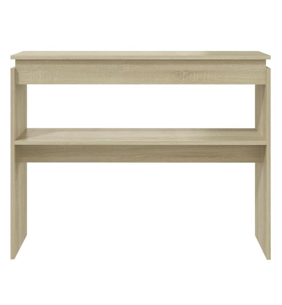 Konsolentisch Sonoma-Eiche 102x30x80 cm Holzwerkstoff