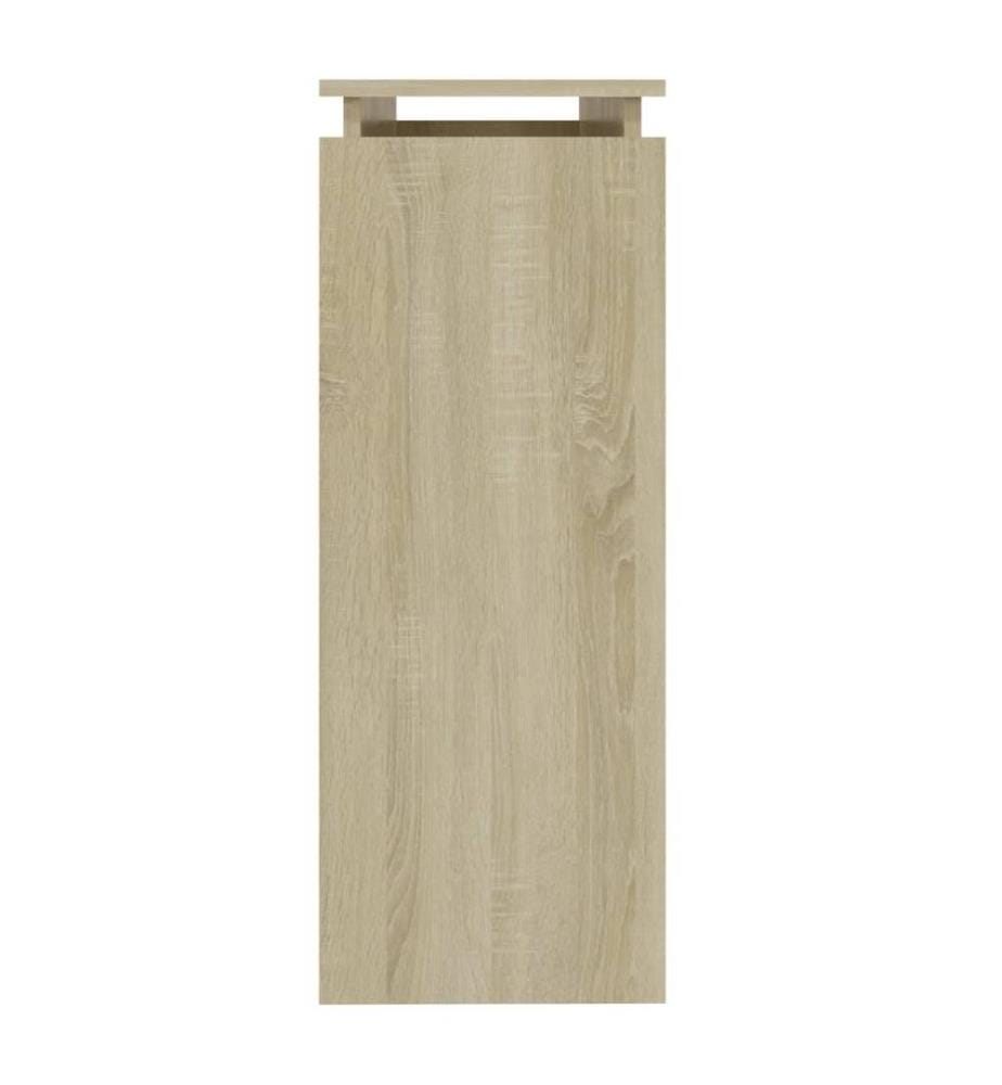 Konsolentisch Sonoma-Eiche 102x30x80 cm Holzwerkstoff