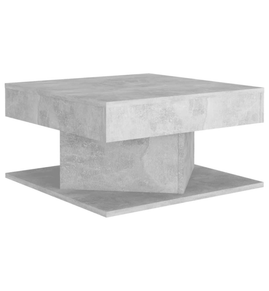 Couchtisch Betongrau 57x57x30 cm Holzwerkstoff