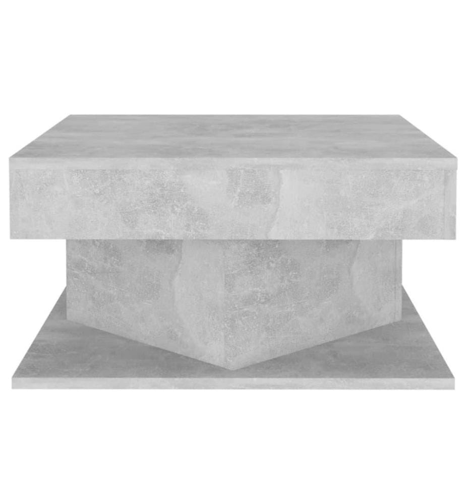 Couchtisch Betongrau 57x57x30 cm Holzwerkstoff