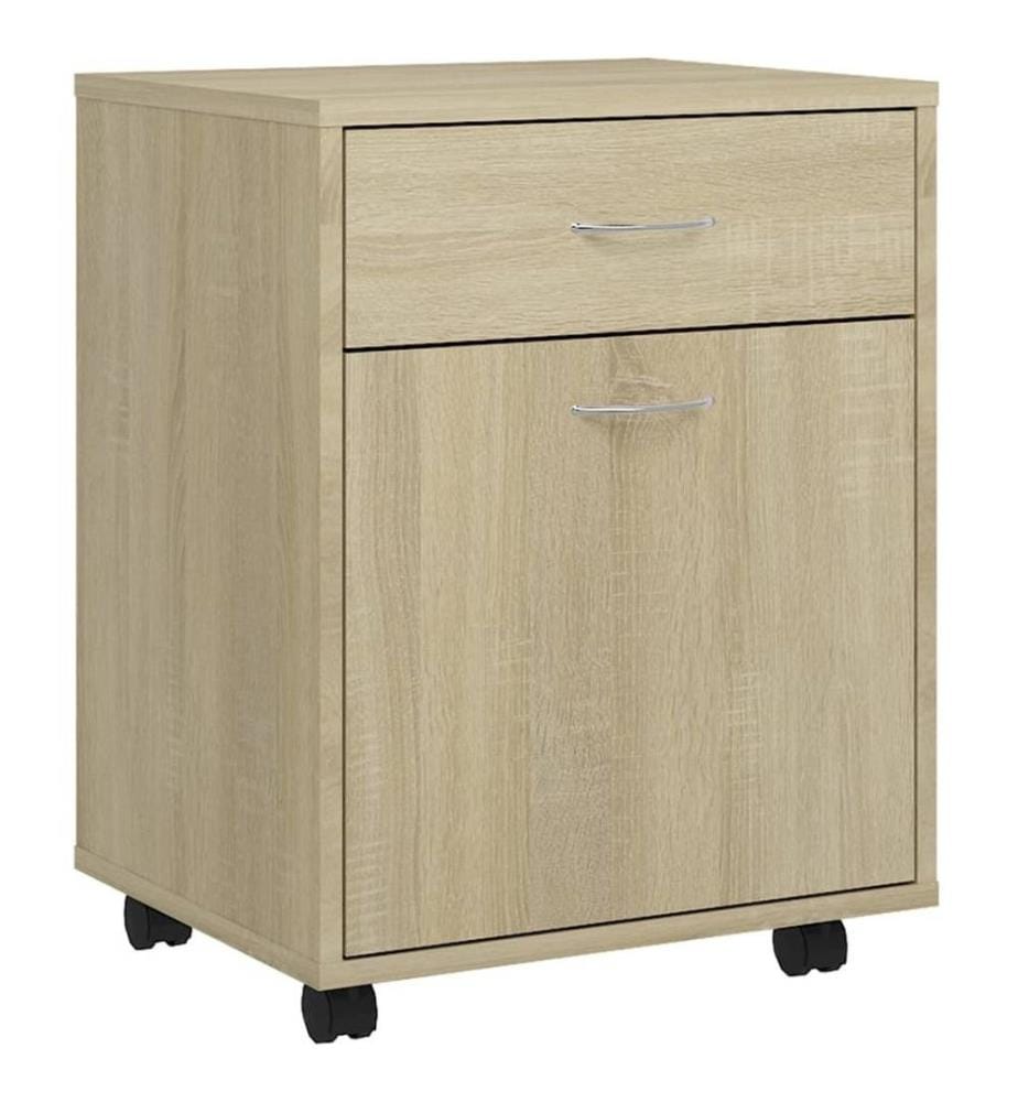 Rollschrank Sonoma-Eiche 45x38x54 cm Holzwerkstoff