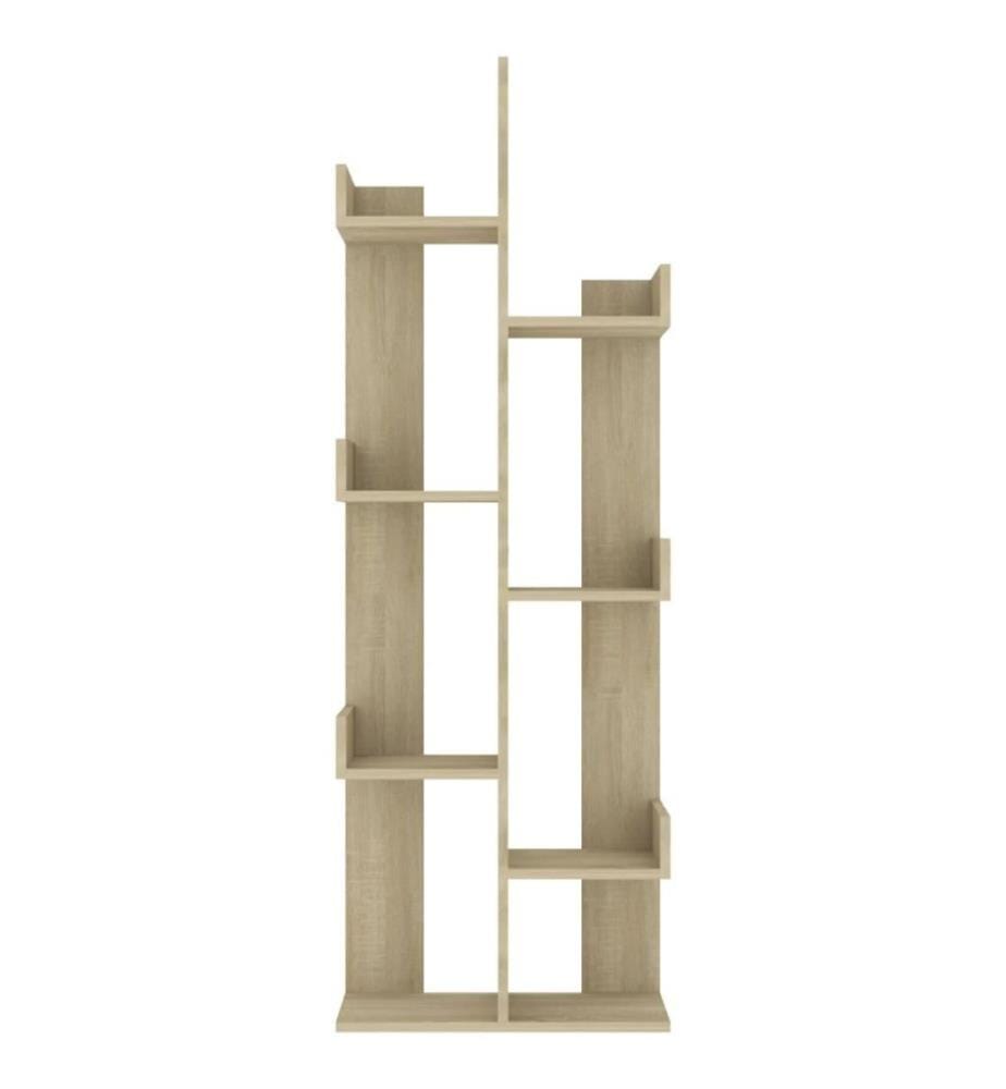Bücherregal Sonoma-Eiche 48x25,5x140 cm Holzwerkstoff