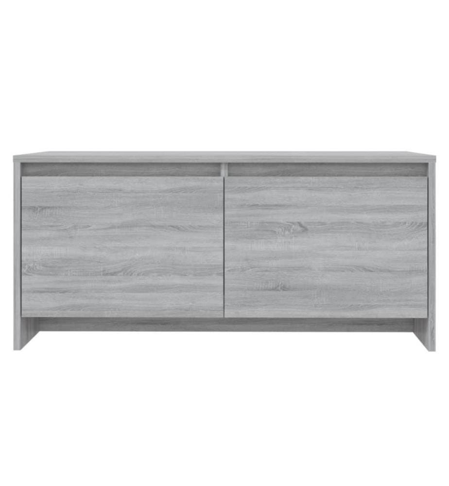 Couchtisch Grau Sonoma 90x50x41,5 cm Holzwerkstoff