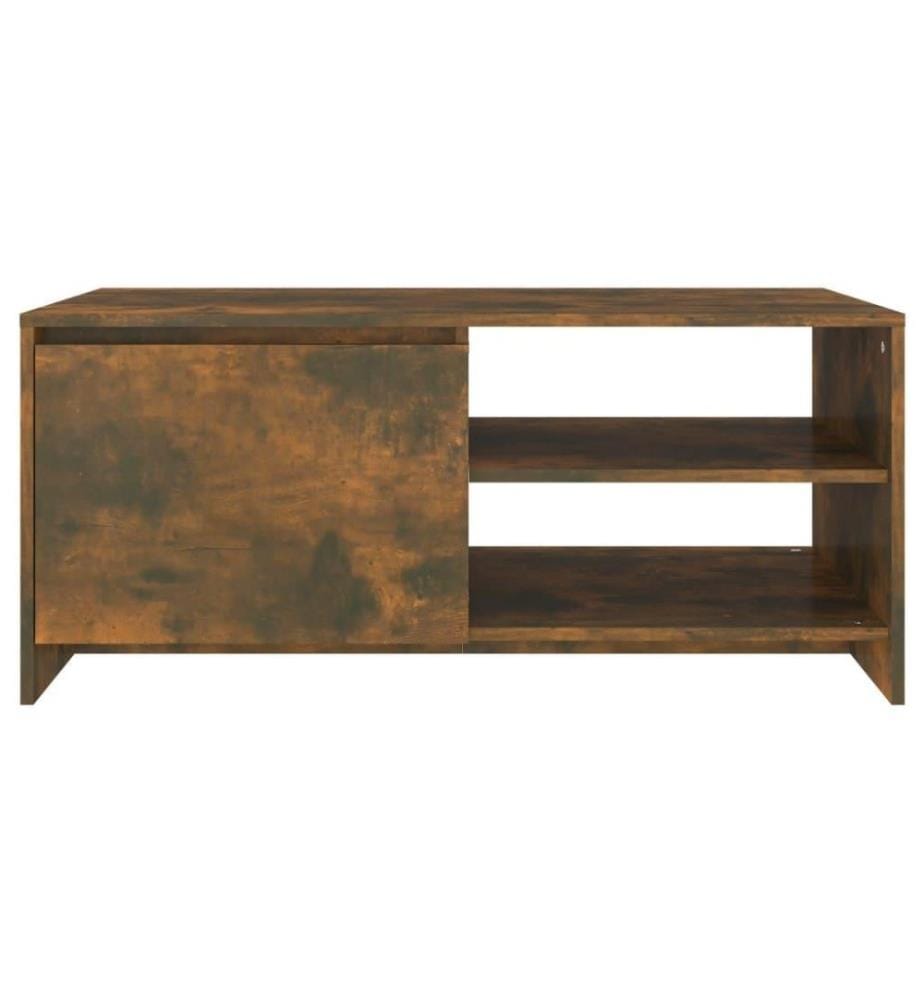 Couchtisch Räuchereiche 102x50x45 cm Holzwerkstoff