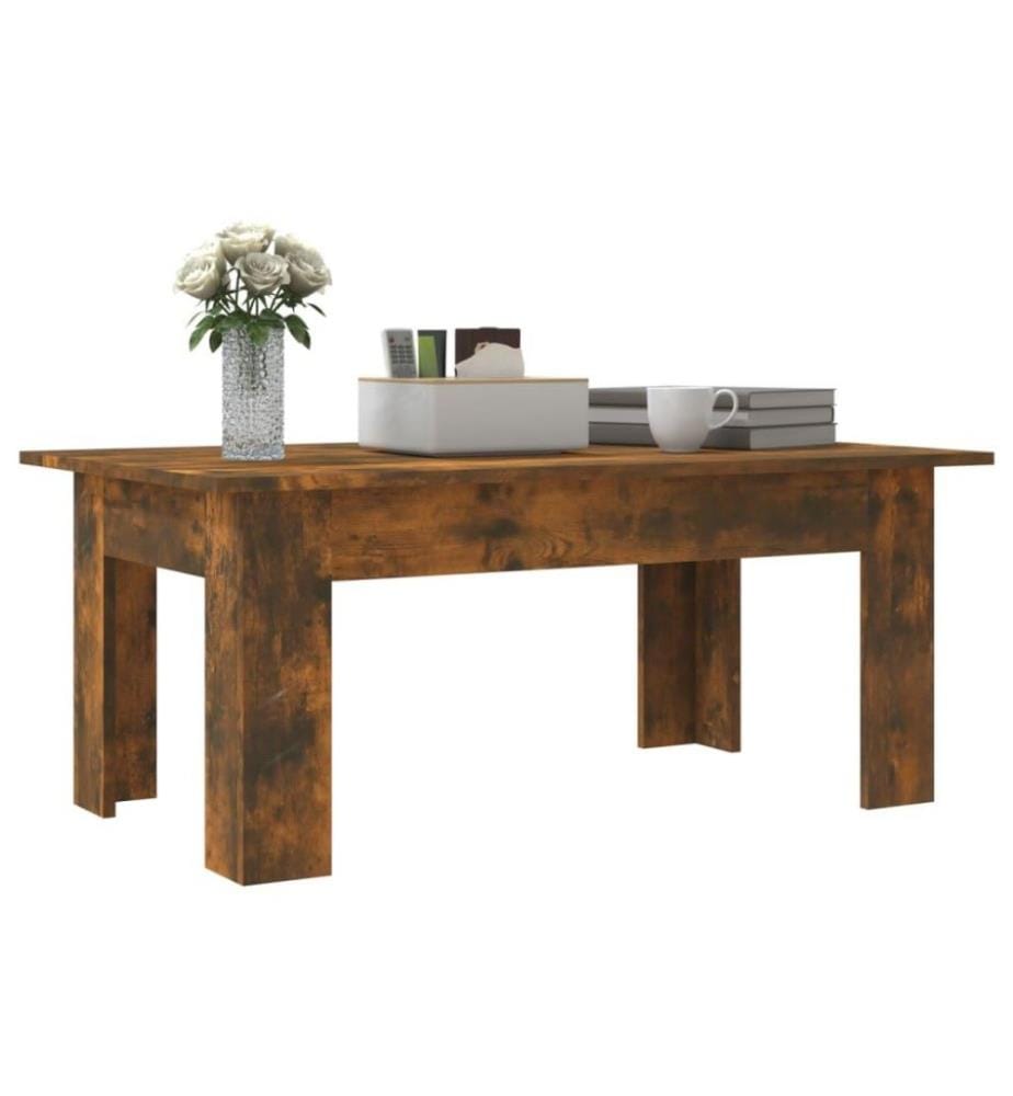 Couchtisch Räuchereiche 100x60x42 cm Holzwerkstoff