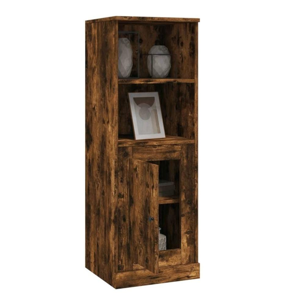 Highboard Räuchereiche 36x35,5x103,5 cm Holzwerkstoff