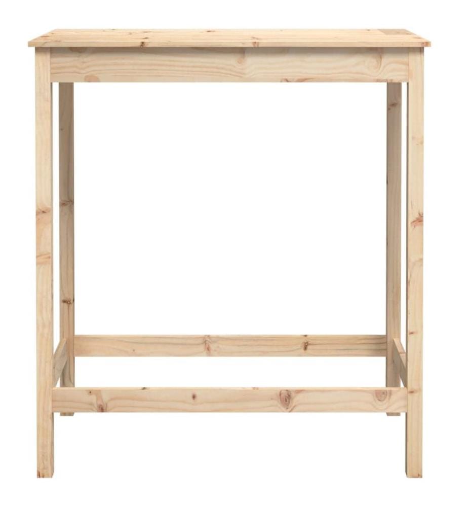 Bartisch 100x50x110 cm Massivholz Kiefer