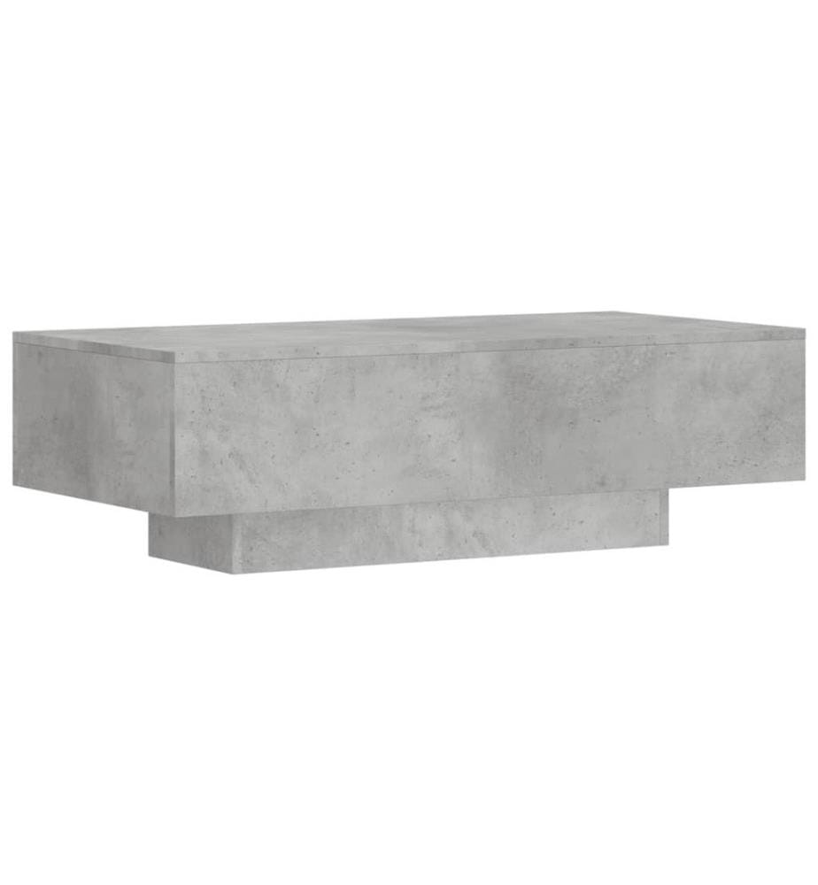 Couchtisch Betongrau 100x49,5x31 cm Holzwerkstoff