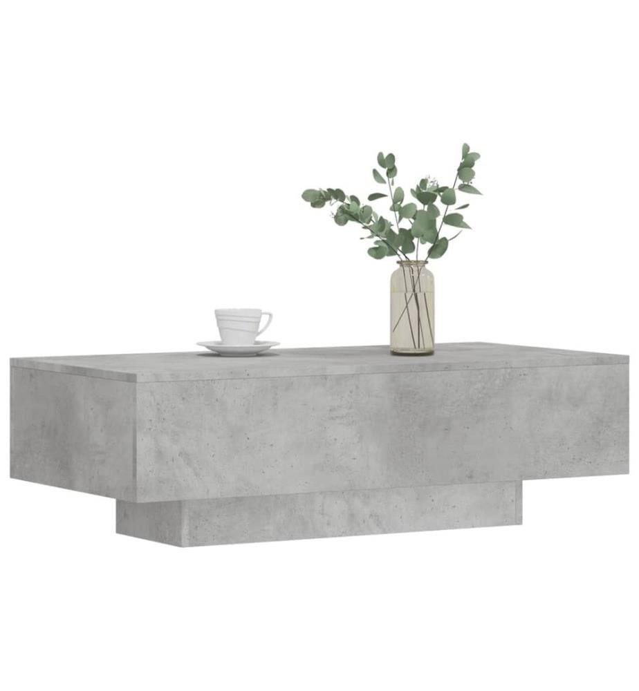 Couchtisch Betongrau 100x49,5x31 cm Holzwerkstoff