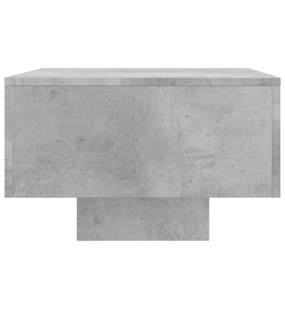 Couchtisch Betongrau 100x49,5x31 cm Holzwerkstoff