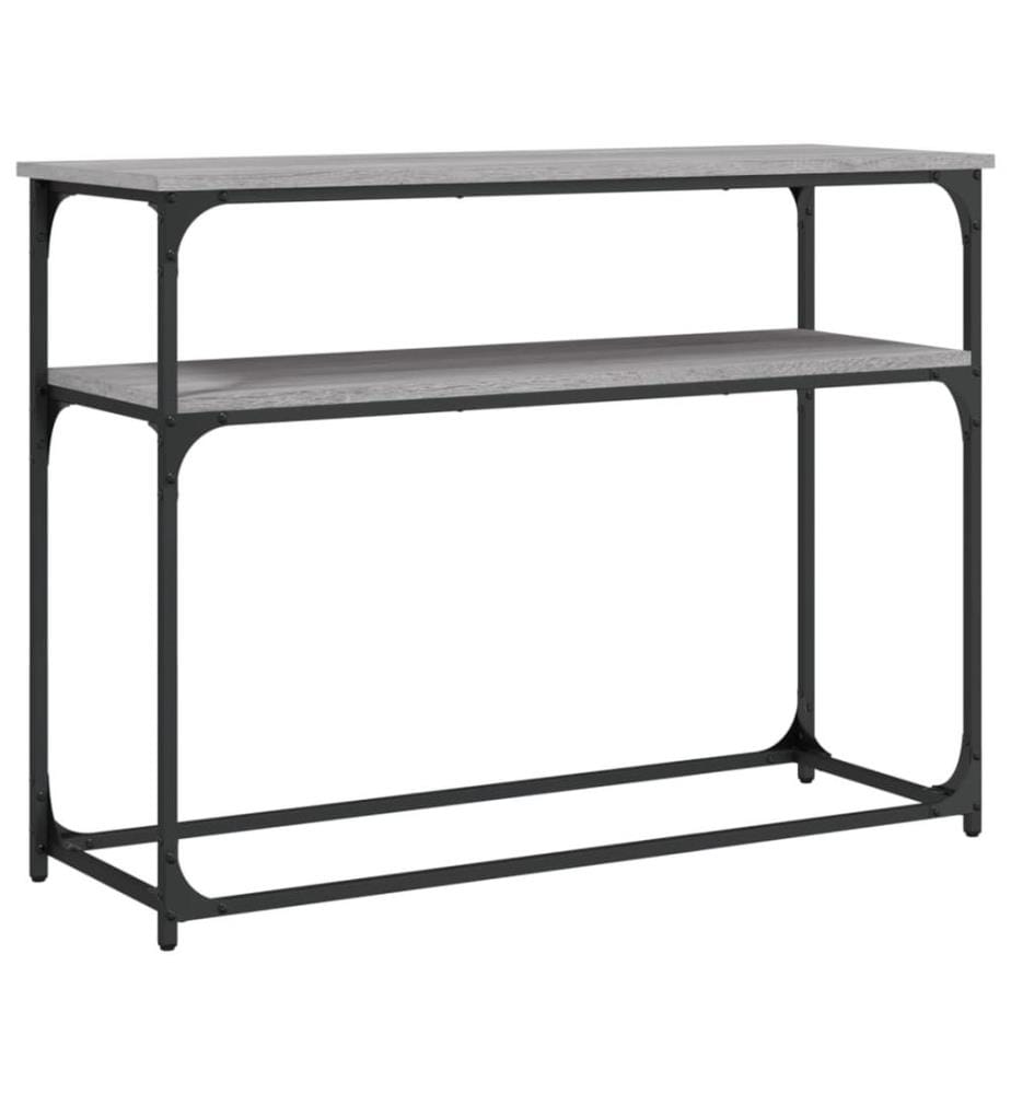 Konsolentisch Grau Sonoma 100x35,5x75 cm Holzwerkstoff