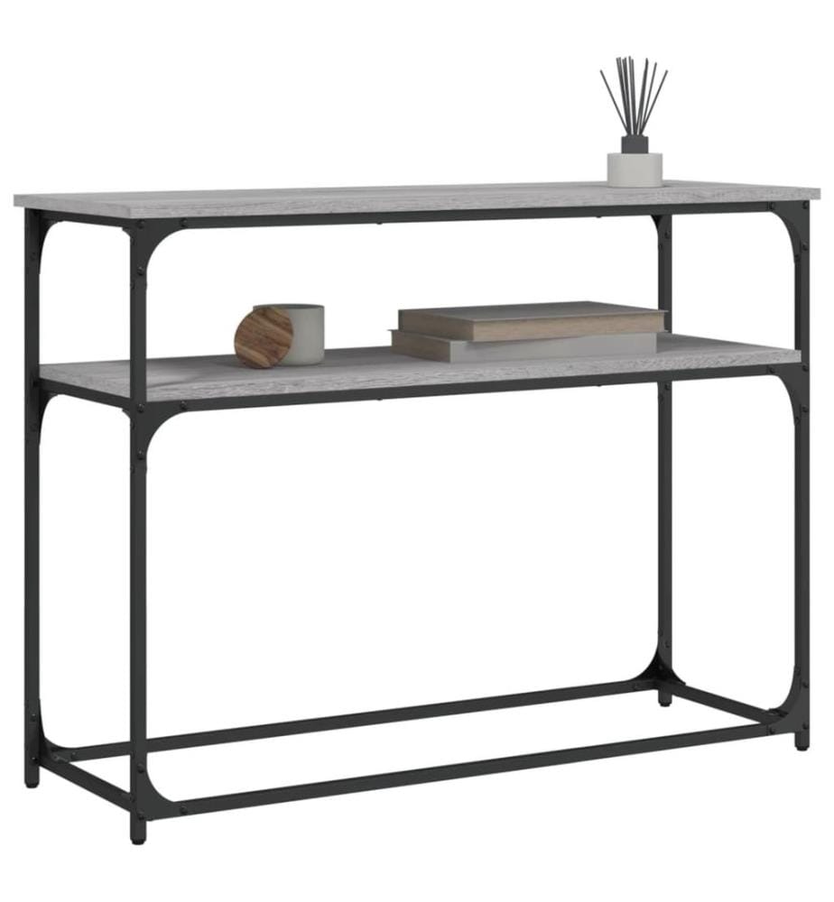 Konsolentisch Grau Sonoma 100x35,5x75 cm Holzwerkstoff