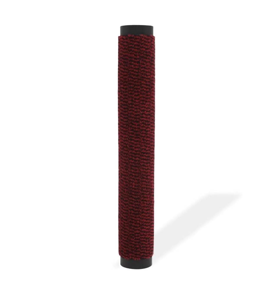 Schmutzfangmatte Rechteckig Getuftet 90x150 cm Rot