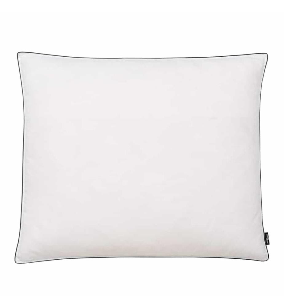 Kissen 2 Stk. Daunen-/Federfüllung Leicht 70x60 cm Weiss