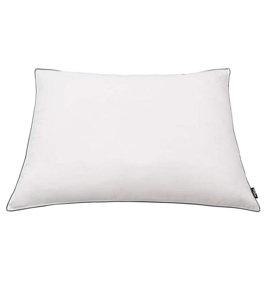 Kissen 2 Stk. Daunen-/Federfüllung Leicht 70x60 cm Weiss