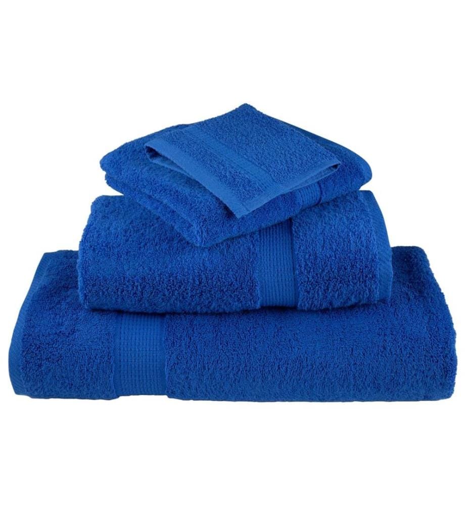 Serviettes de bain de qualité supérieure SOLUND 2 pcs bleu