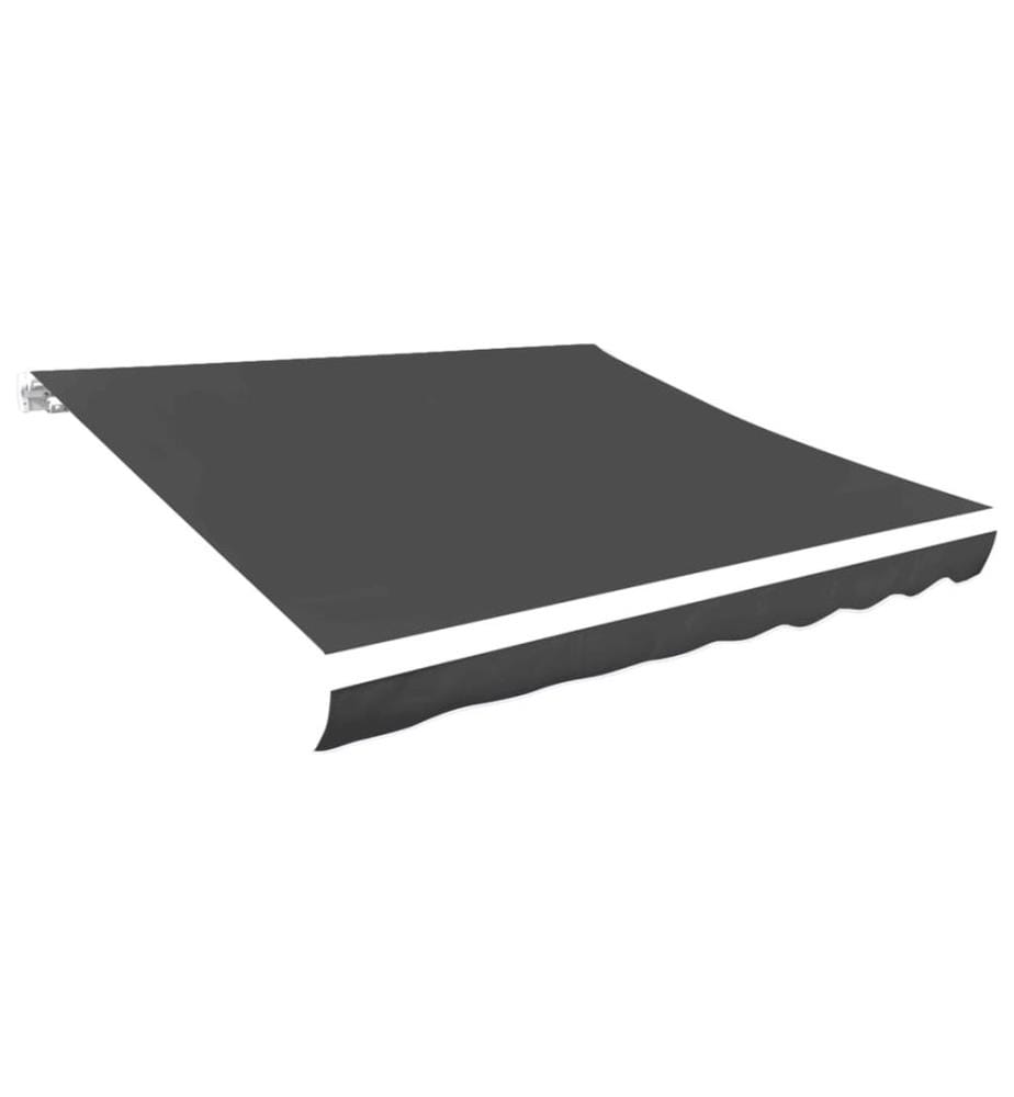 Toile d'auvent Anthracite 300x250 cm