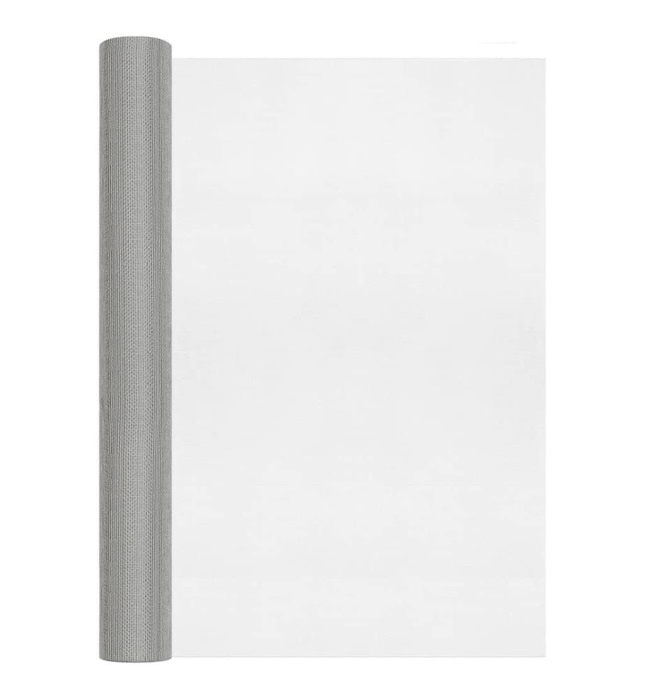 Écran en treillis Acier inoxydable 60x2000 cm Argenté