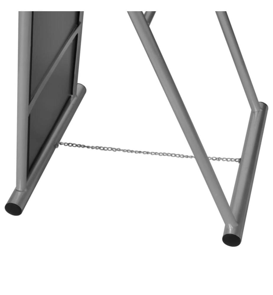 Standspiegel Ankleidespiegel Ganzkörperspiegel grau