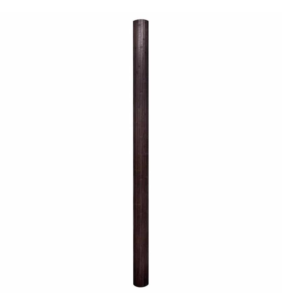 Raumteiler Bambus Dunkelbraun 250x165 cm
