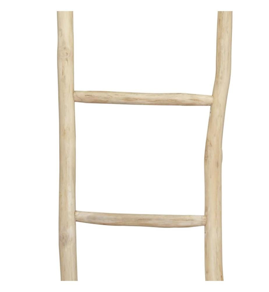 Handtuchhalter Leiter mit 5 Sprossen Teak 45 x 150 cm