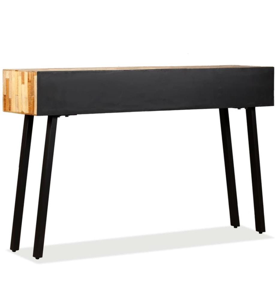 Konsolentisch Recyceltes Teak Massiv 120 x 30 x 76 cm