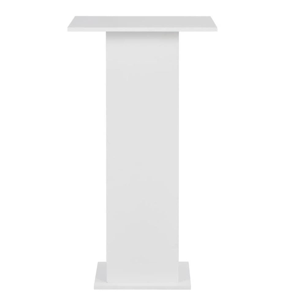 Table de bar Blanc 60x60x110 cm