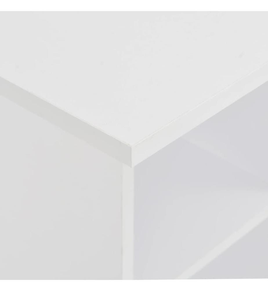 Table de bar Blanc 60x60x110 cm