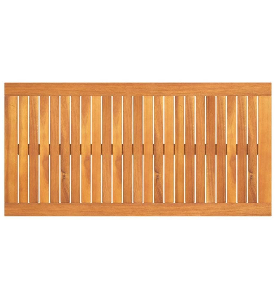Couchtisch 100x50x33 cm Massivholz Akazie