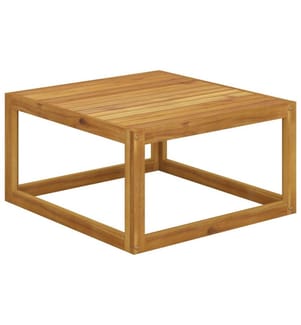 Table basse 68x68x29 cm Bois d'acacia solide