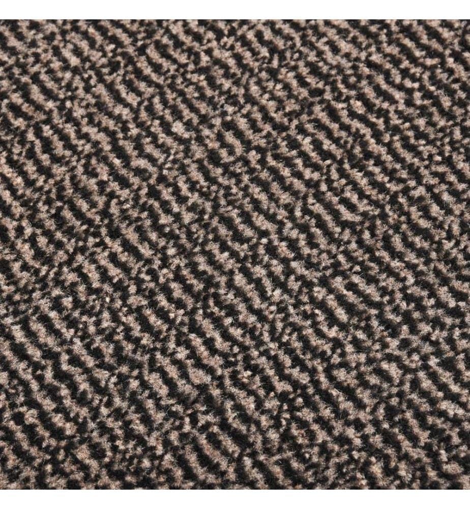Fussmatte getuftet 120x180 cm Dunkelbraun