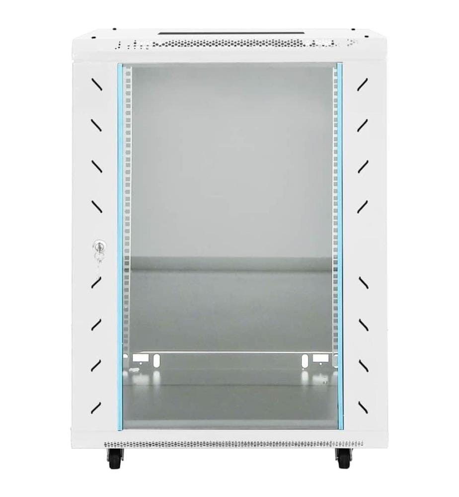 15U Netzwerkschrank 19" IP20 Grau 60x45x86 cm