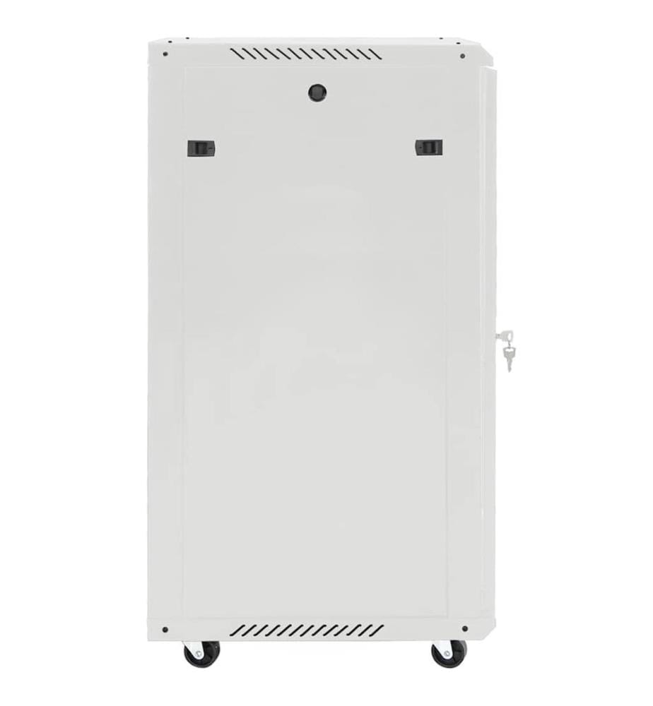 15U Netzwerkschrank 19" IP20 Grau 60x45x86 cm
