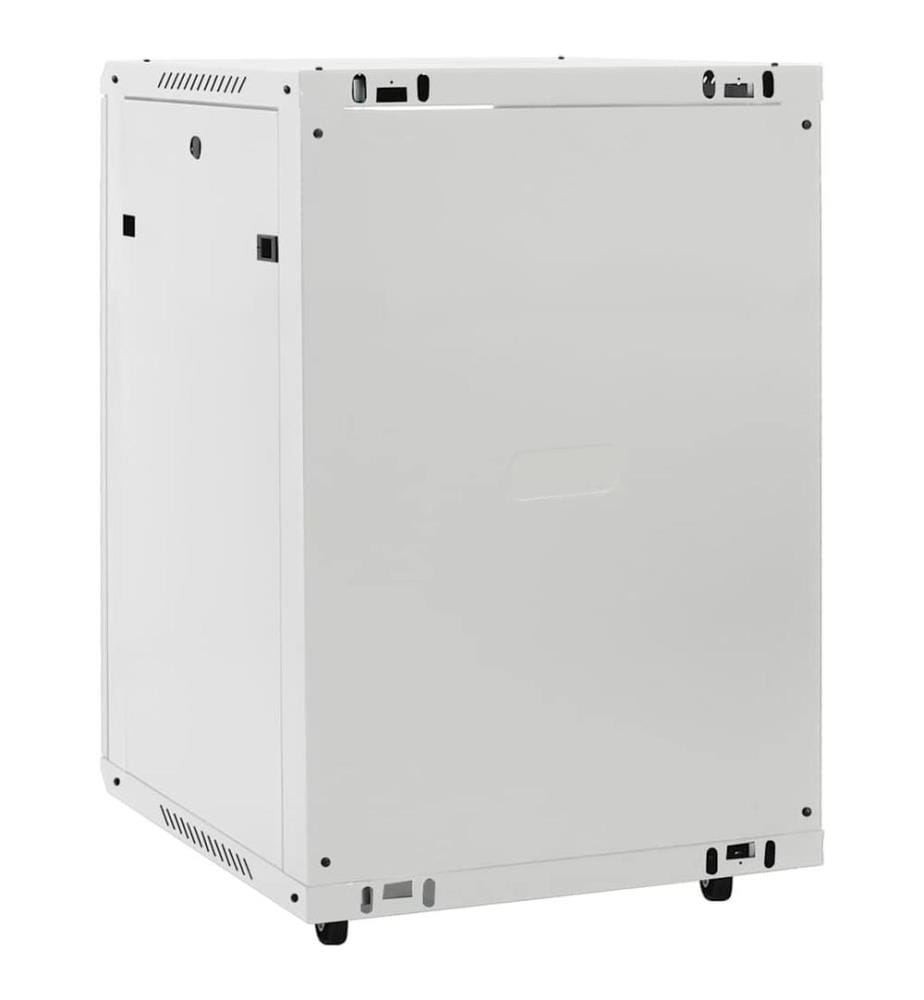 15U Netzwerkschrank 19" IP20 Grau 60x45x86 cm