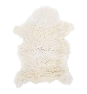 Peau de mouton Crème (60-70)x(90-100) cm