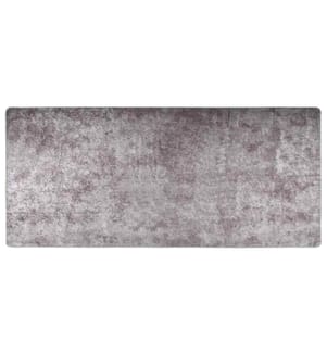 Tapis lavable antidérapant 80x300 cm Gris