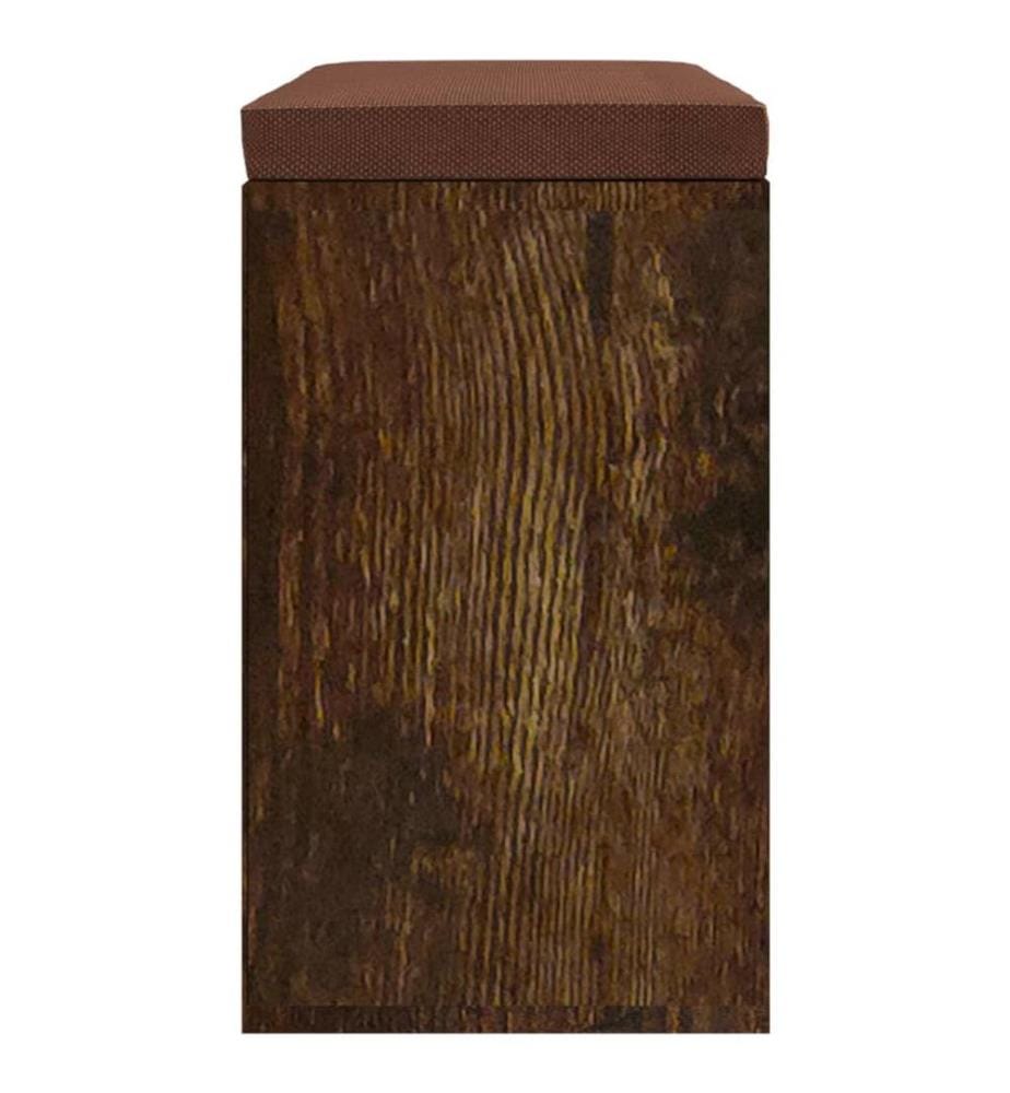 Schuhbank Räuchereiche 103x30x48 cm Holzwerkstoff