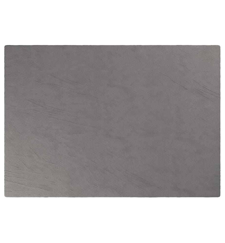 Gewichtsdecke mit Bezug Grau 155x220 cm 7 kg Stoff