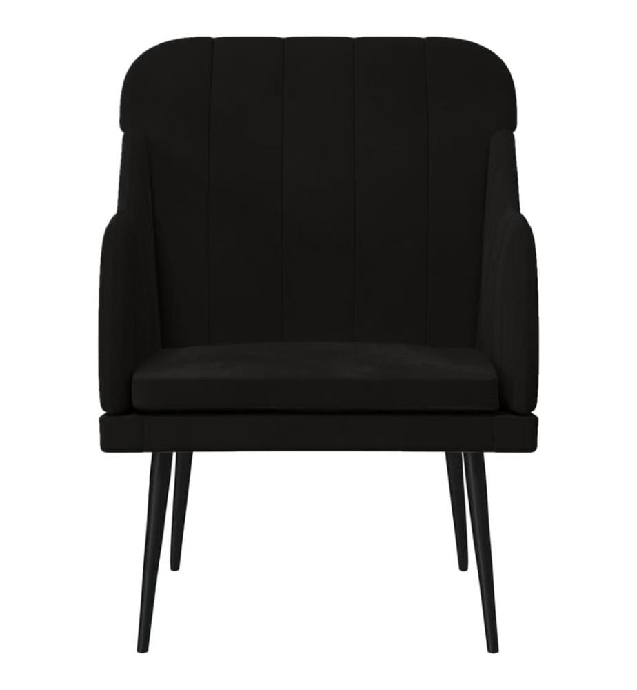 Sessel Schwarz 63x76x80 cm Samt
